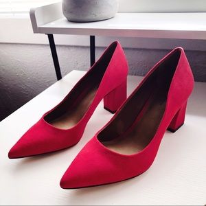 14th & Union ‘Audrey’ Faux Suede Heels